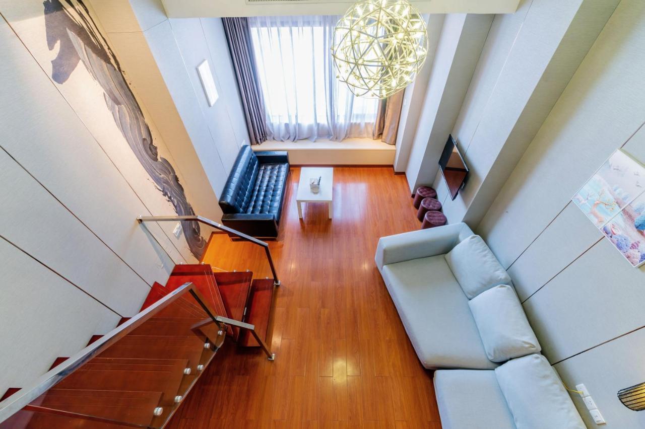 April Fair Duplex Apartment Guangzhou South Railway Station Ao Yuan Yue Shi Dai Branch Exterior photo