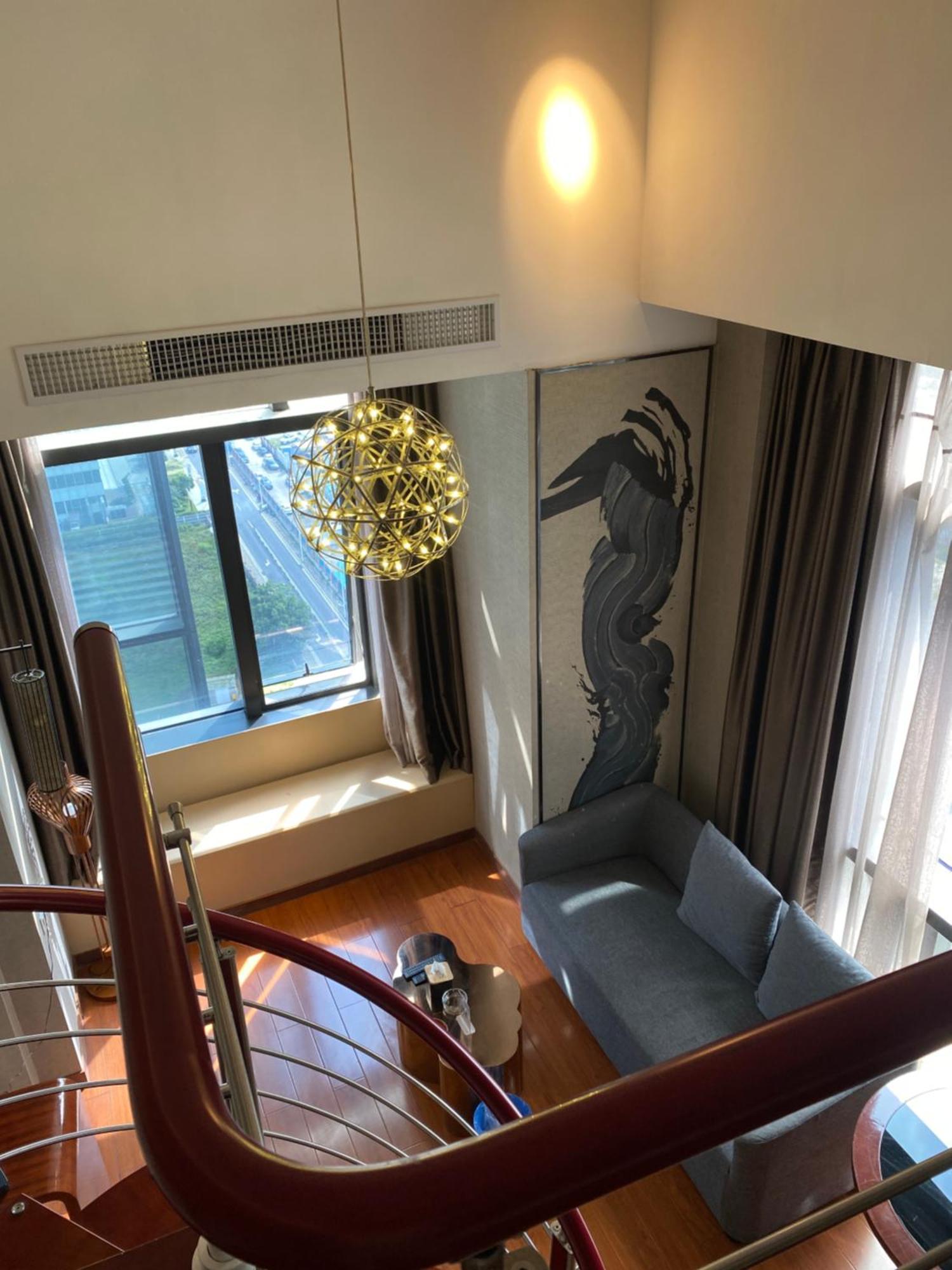 April Fair Duplex Apartment Guangzhou South Railway Station Ao Yuan Yue Shi Dai Branch Exterior photo