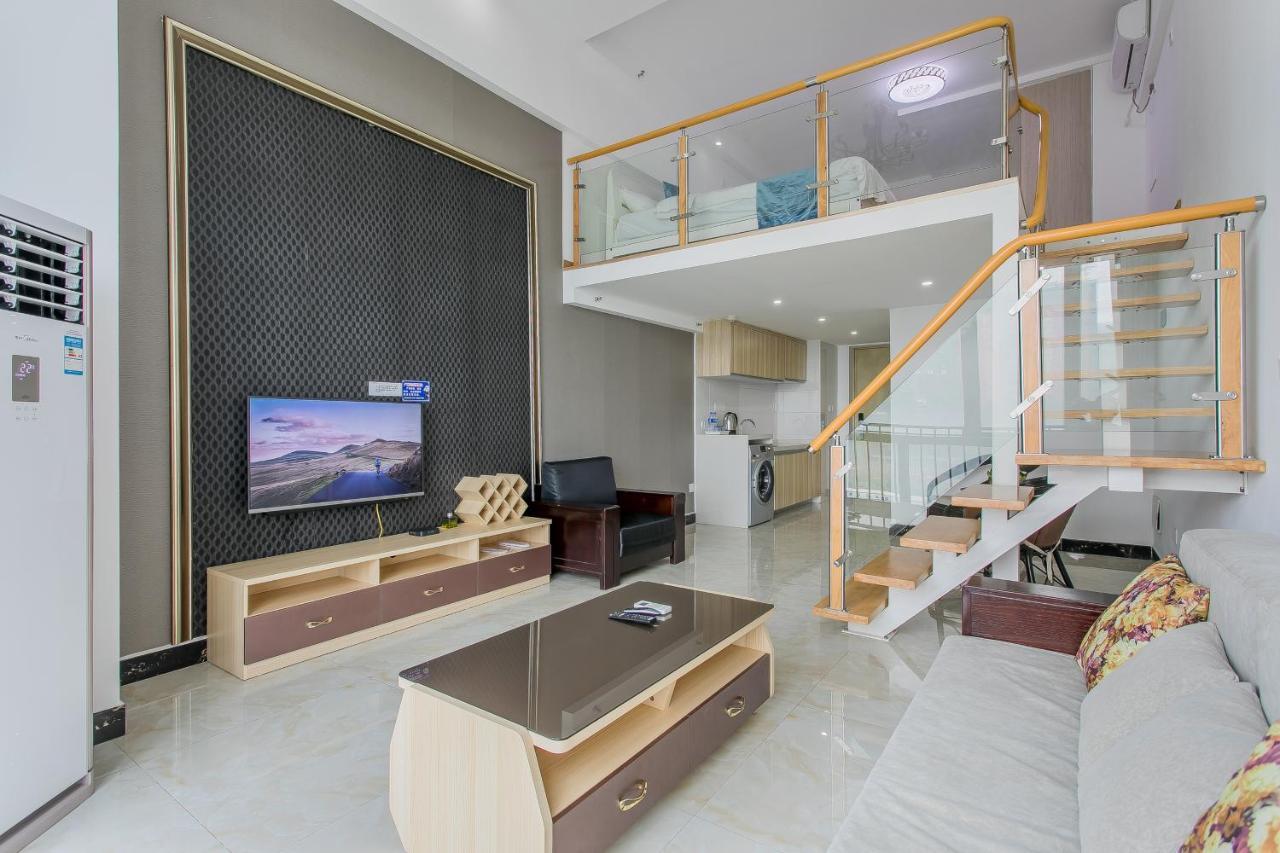 April Fair Duplex Apartment Guangzhou South Railway Station Ao Yuan Yue Shi Dai Branch Exterior photo